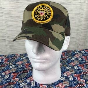 Caps Club United States Navy seal woodland camouflage ball cap.